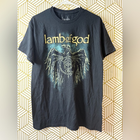 Lamb of god Black Graphic T-Shirt medium - Picture 1 of 4